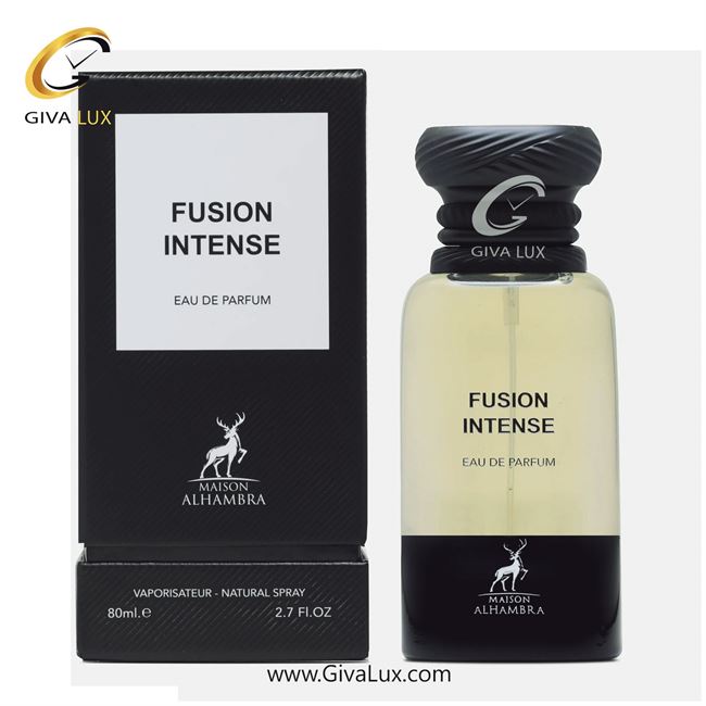  ادو پرفیوم  یونیسکس الحمبرا اورجینال مدل Maison Alhambra Fusion Intense | فیوژن اینتنس رایحه مشابه تام فورد فاکینگ فبیولس حجم  80 میل